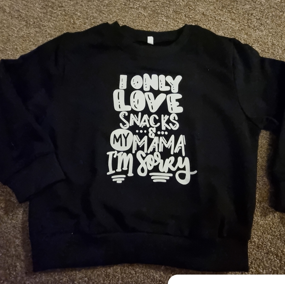 Toddler sweatshirt new with tags